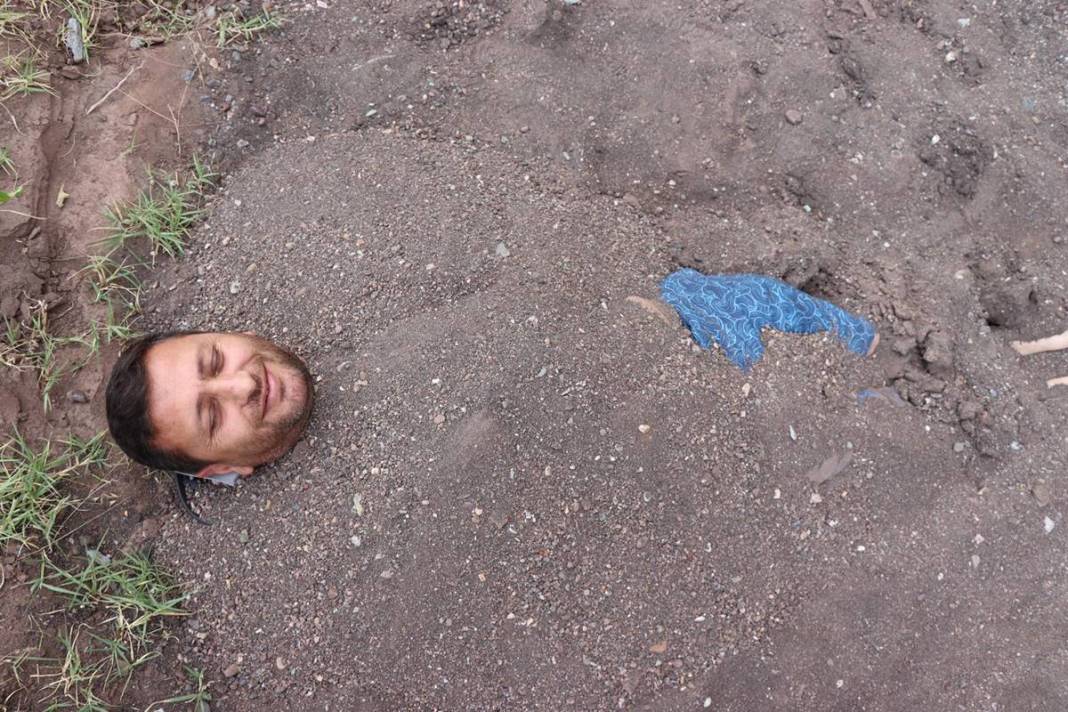 Hava sıcaklığı 30 derece olunca kendilerini gömdüler! Meğer nedeni çok başkaymış 4